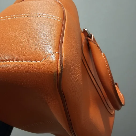 Celine cute orange small boston bag - Picture 10 of 12